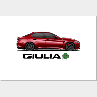 Alfa Romeo Giulia QV Posters and Art